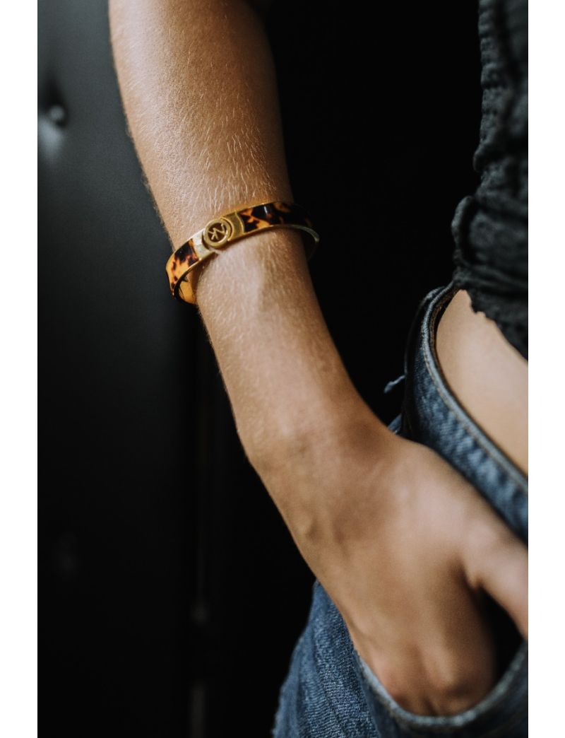 Pulseira Aço com padrão